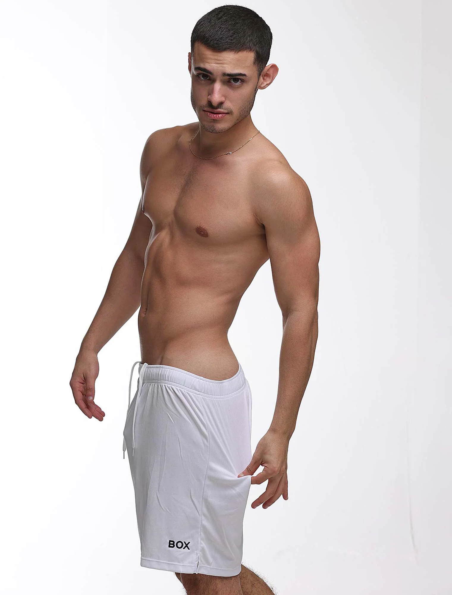 Mens Sports Shorts 2.0 - White - Image 6