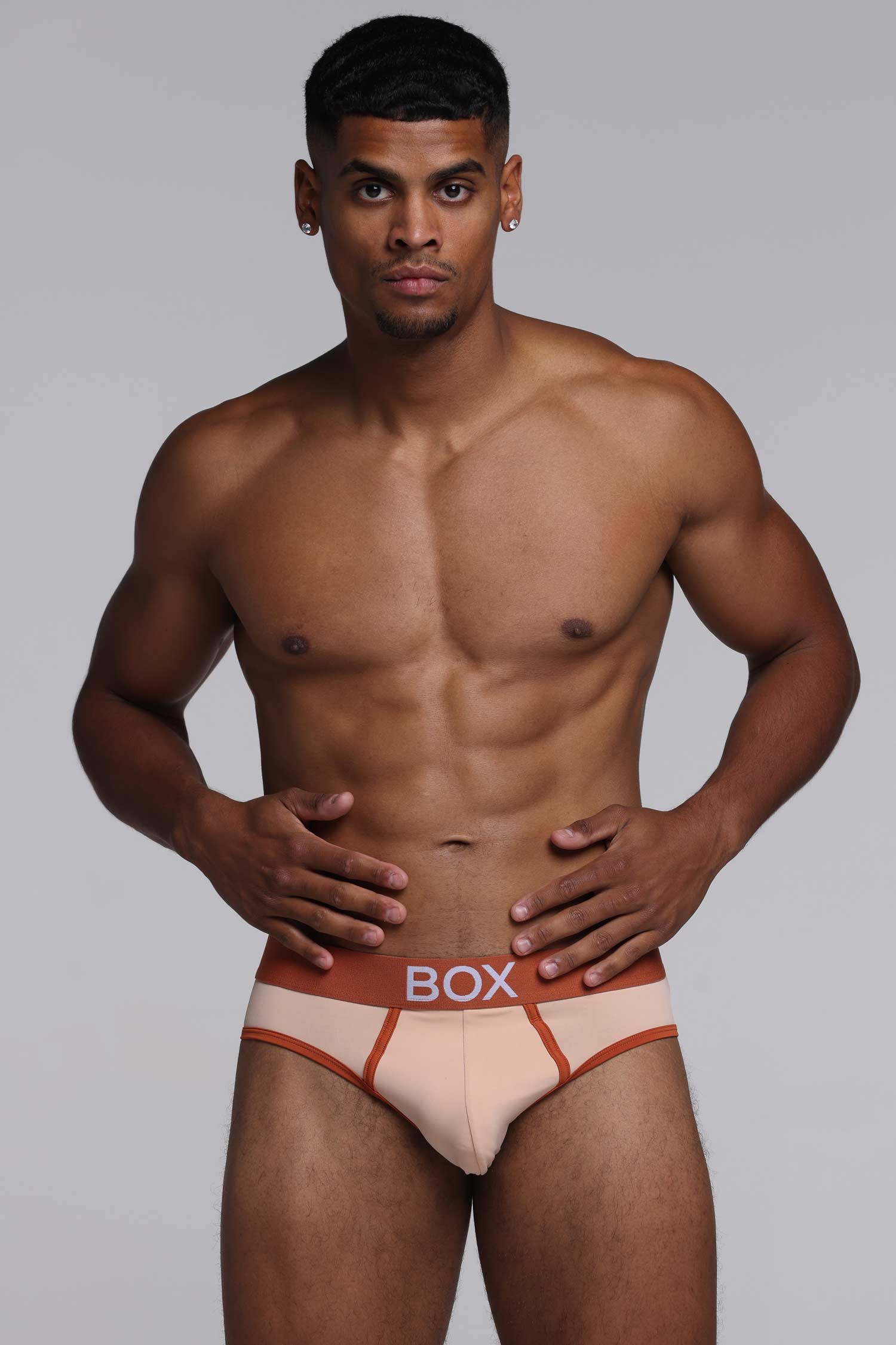 Performance Piping Briefs - Power Peach - Image 7