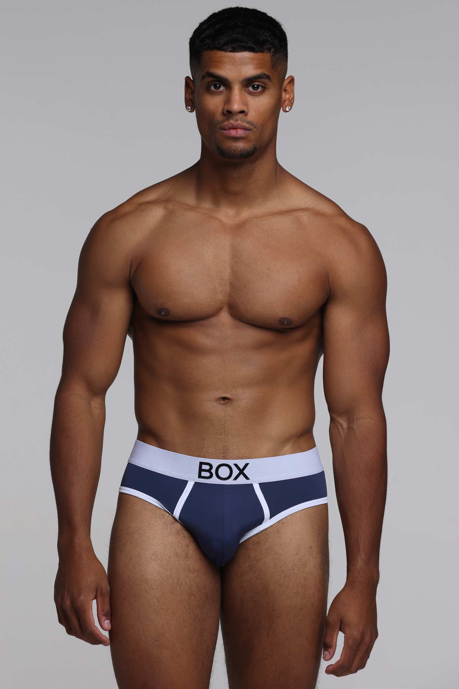 Performance Piping Briefs - Supreme Navy - Image 3