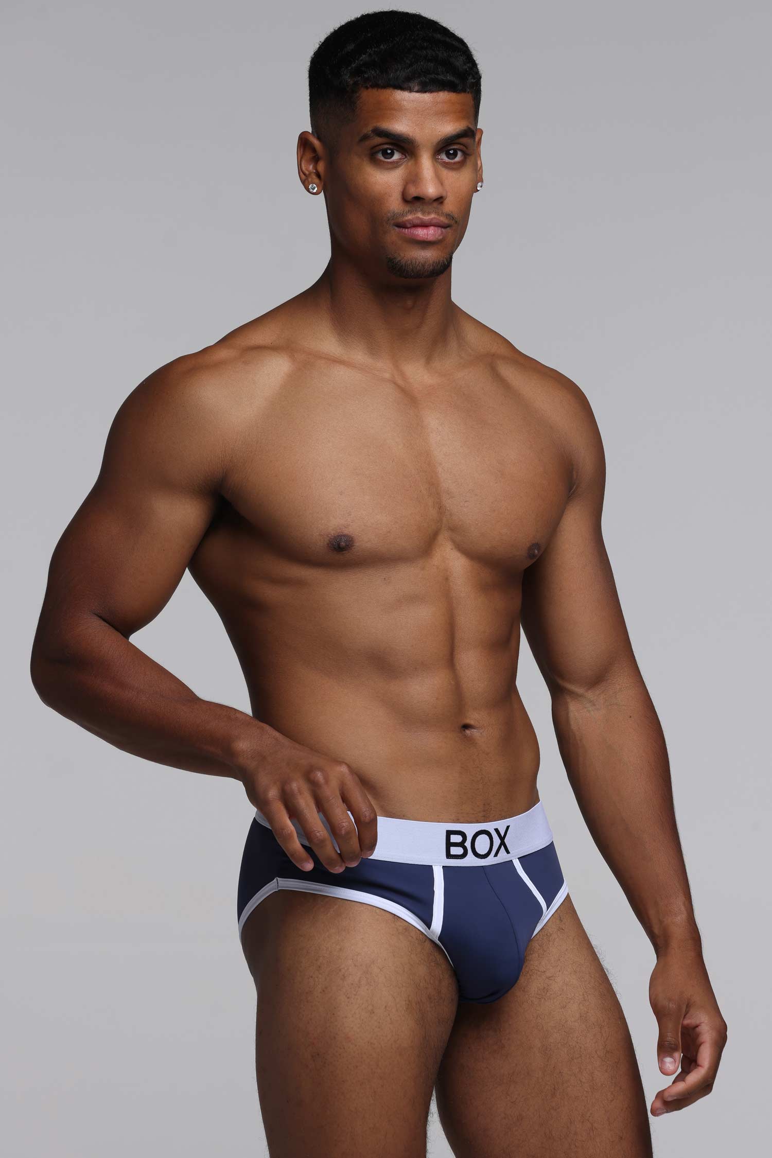 Performance Piping Briefs - Supreme Navy - Image 7