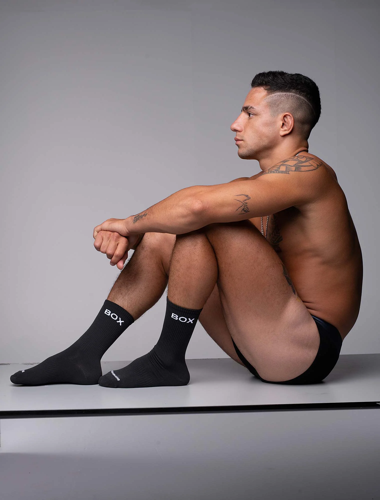 Performance Sports Socks - Black - Image 2