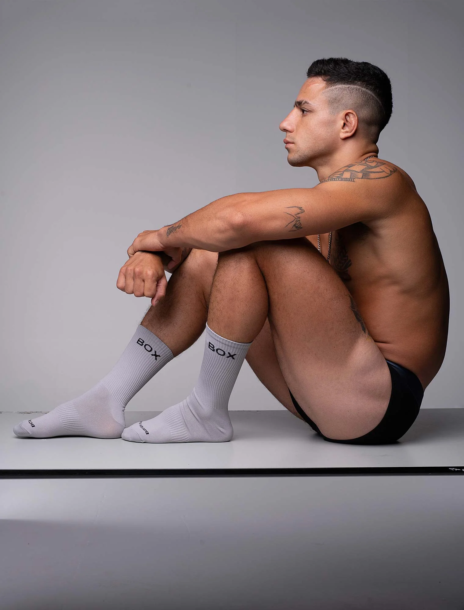 Performance Sports Socks - Light Grey - Image 2