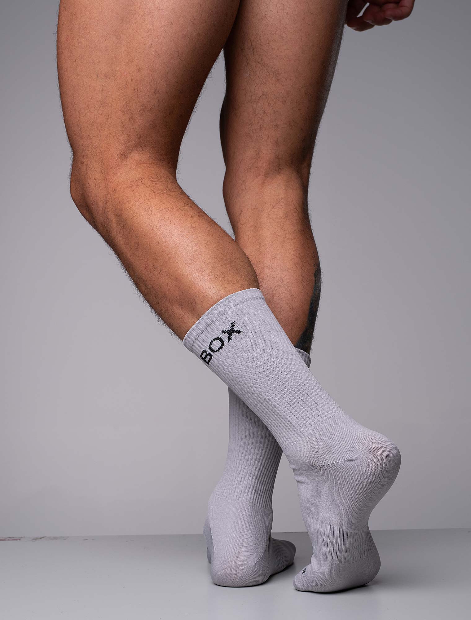Performance Sports Socks - Light Grey - Image 3