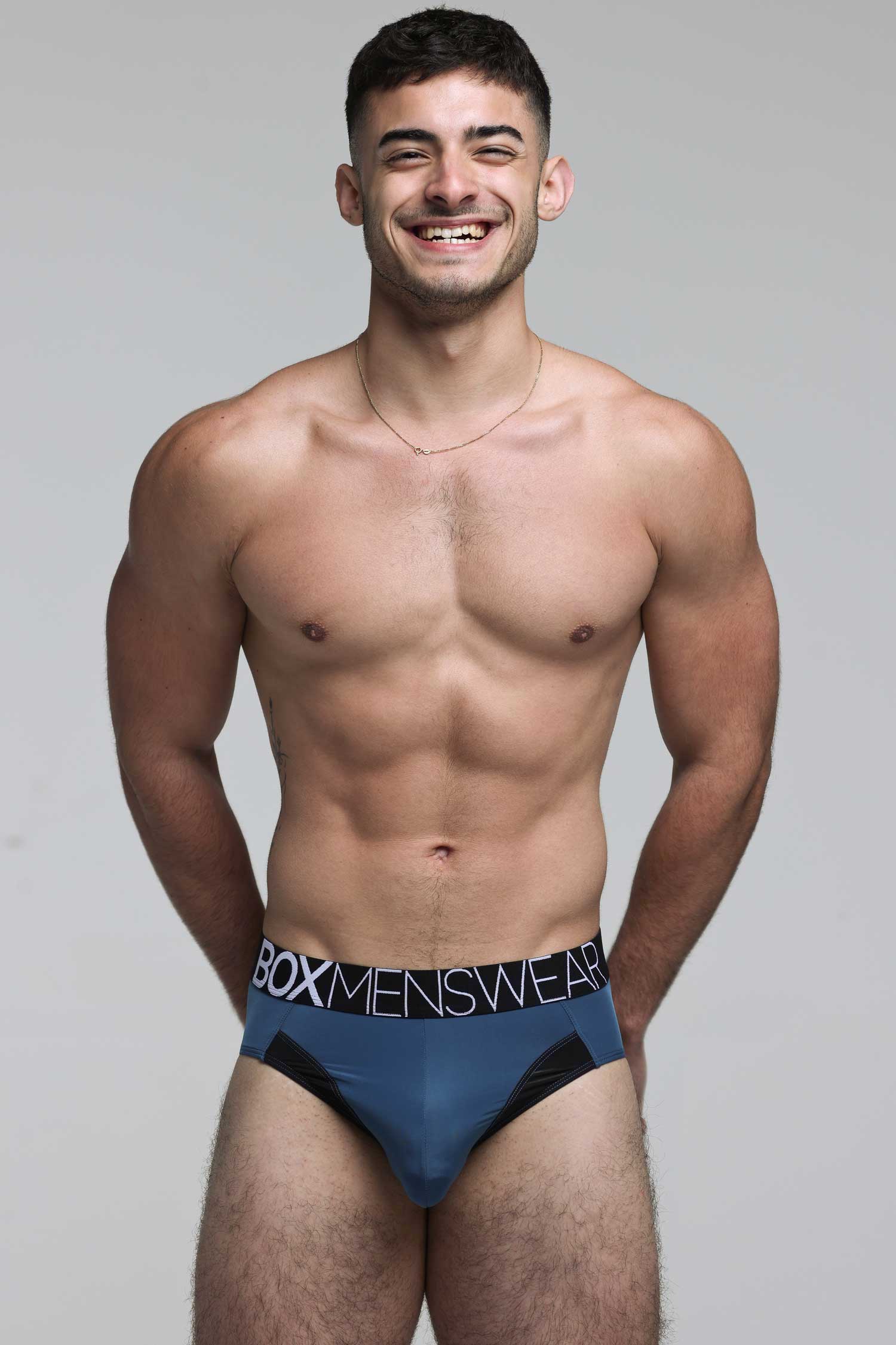 Prince Fit Briefs - Aqua & Black - Image 3