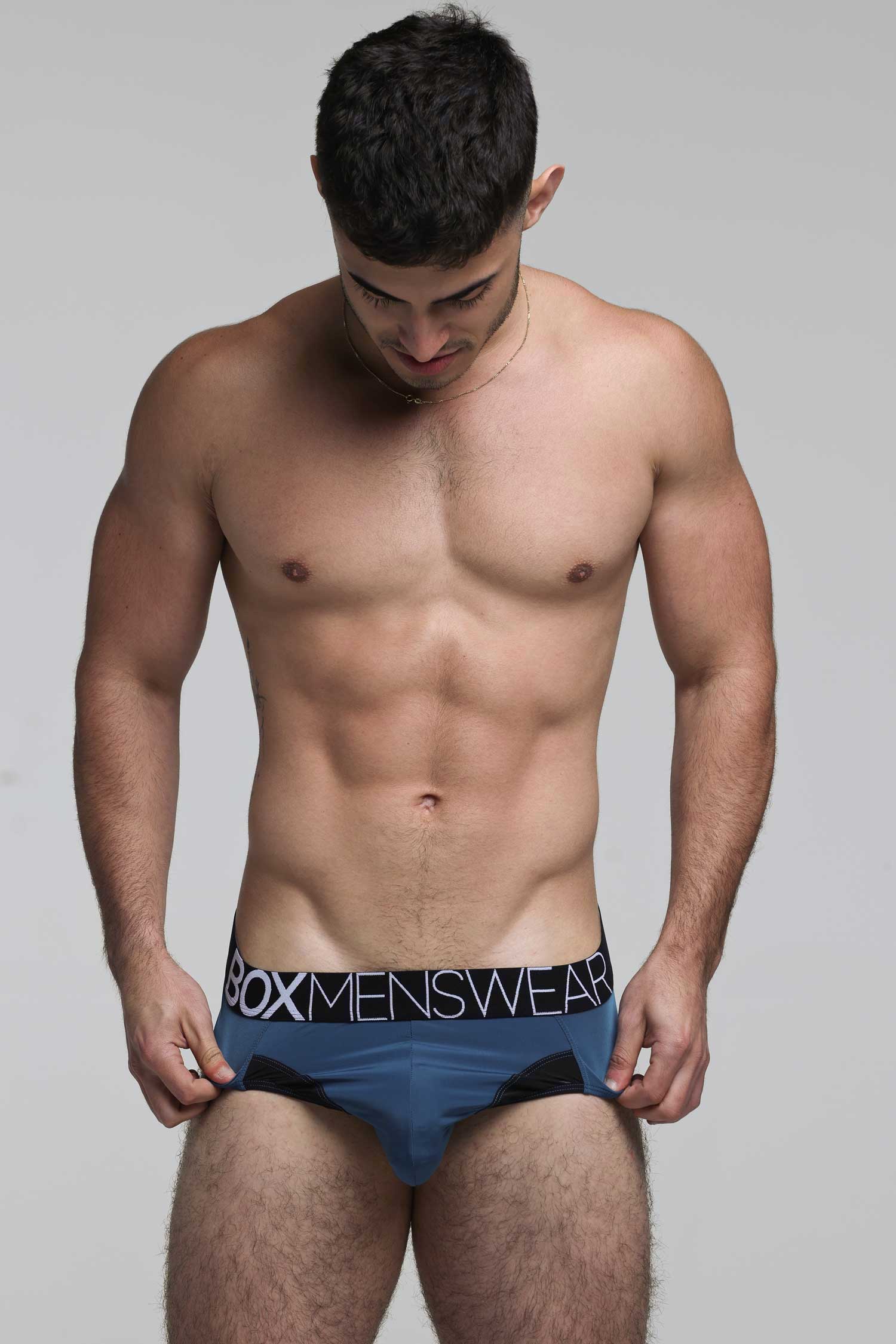 Prince Fit Briefs - Aqua & Black - Image 4
