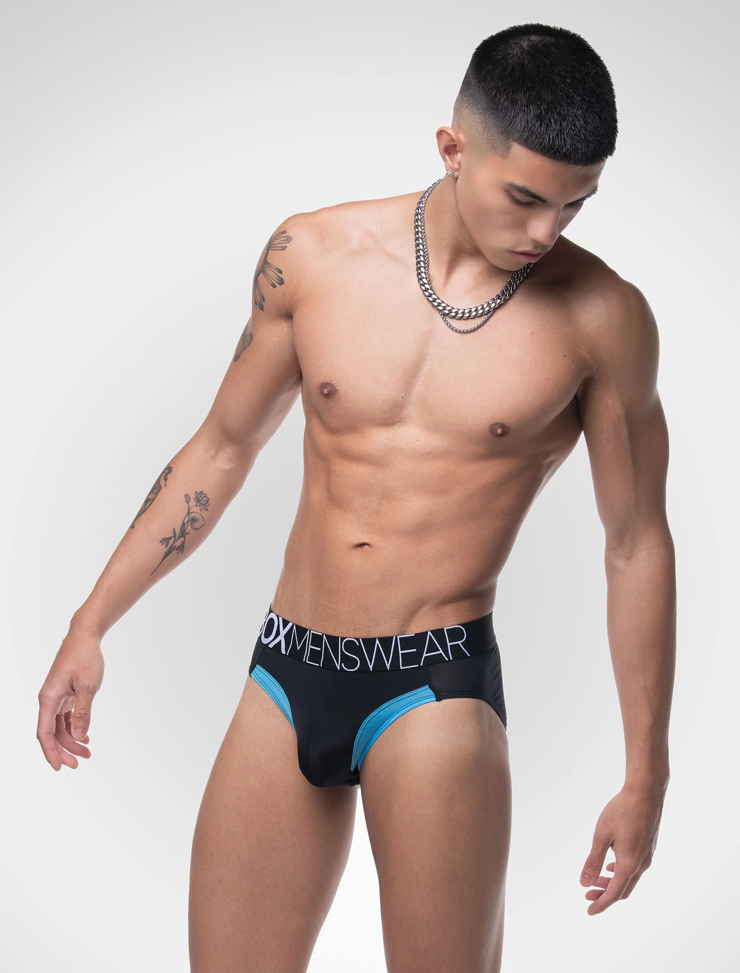 Prince Fit Briefs - Black & Blue - Image 6