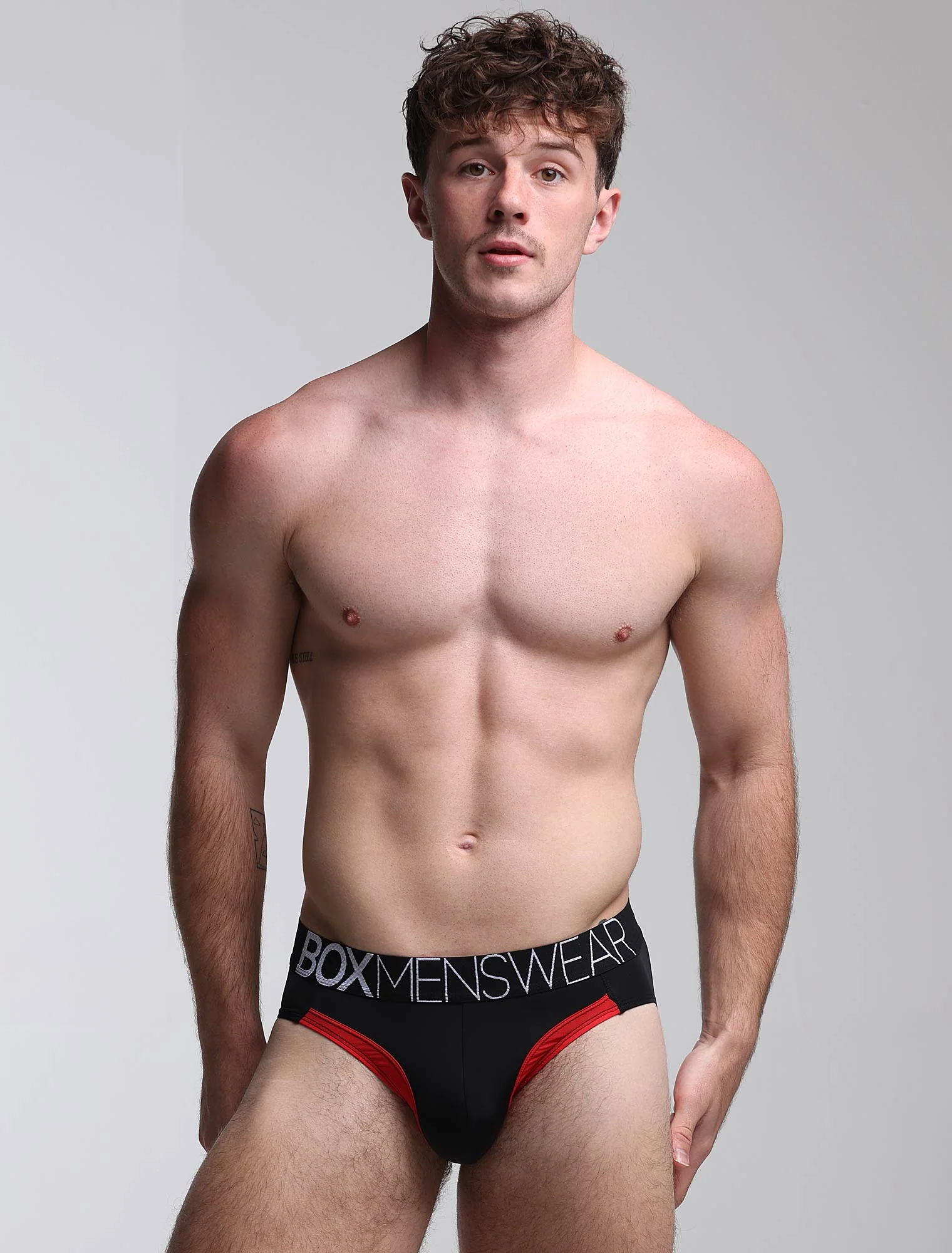 Prince Fit Briefs - Black & Red - Image 5