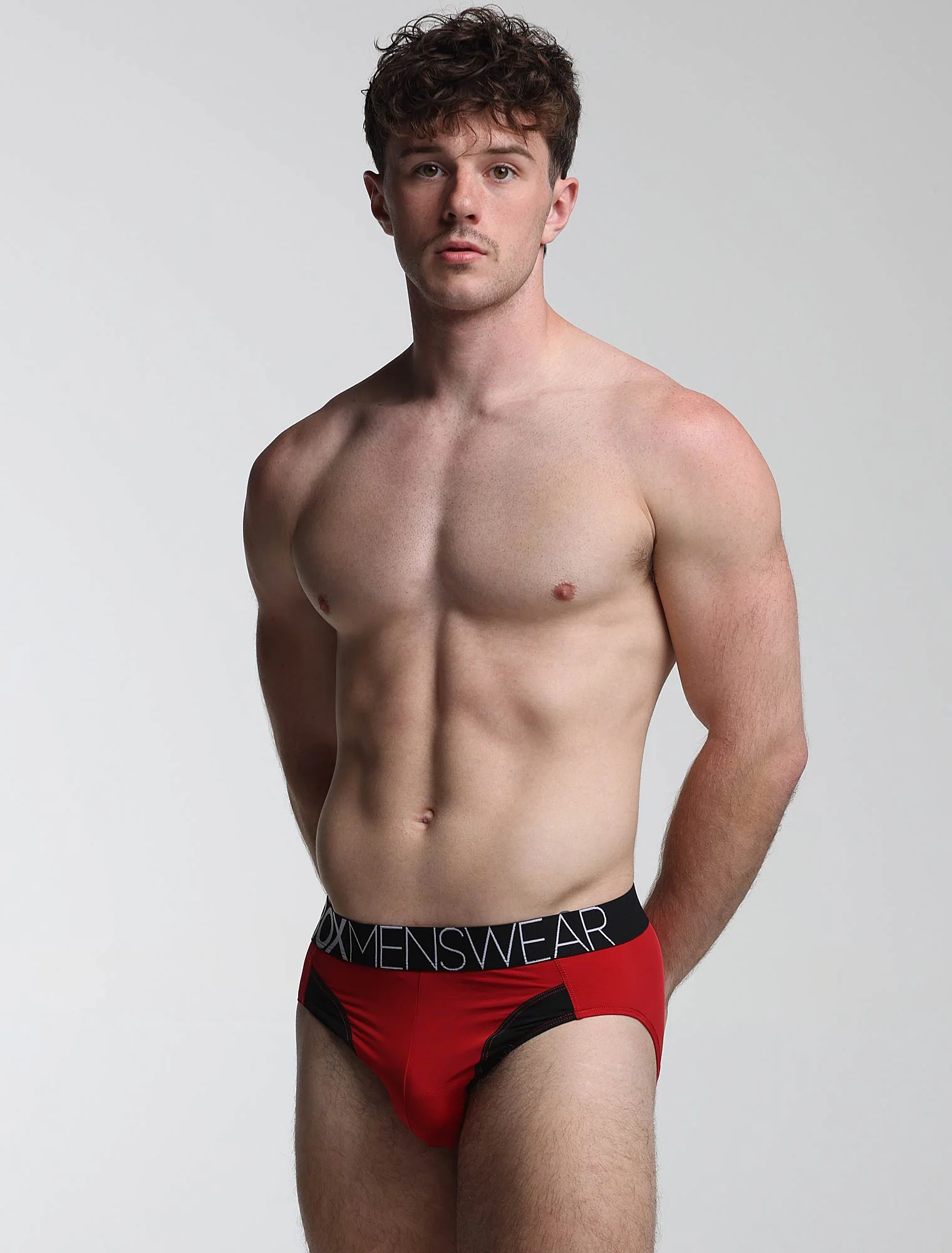 Prince Fit Briefs - Red & Black - Image 3