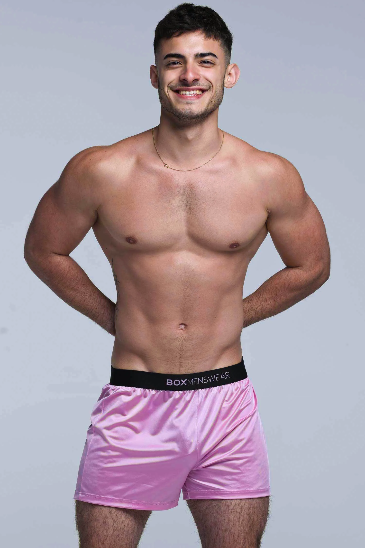 Satin Boxers - Pink Tease - Image 10