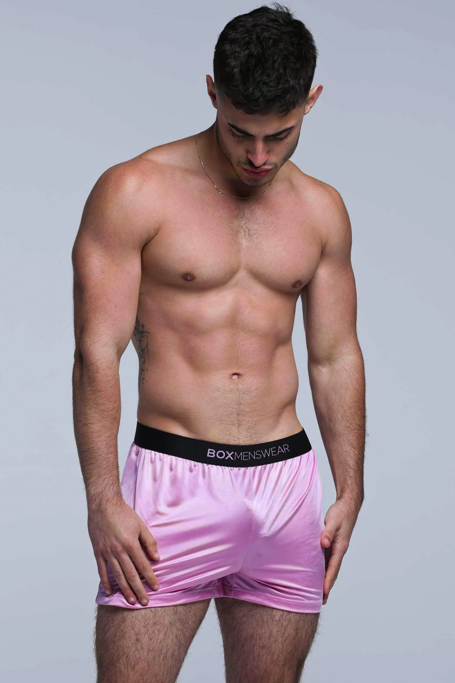 Satin Boxers - Pink Tease - Image 11