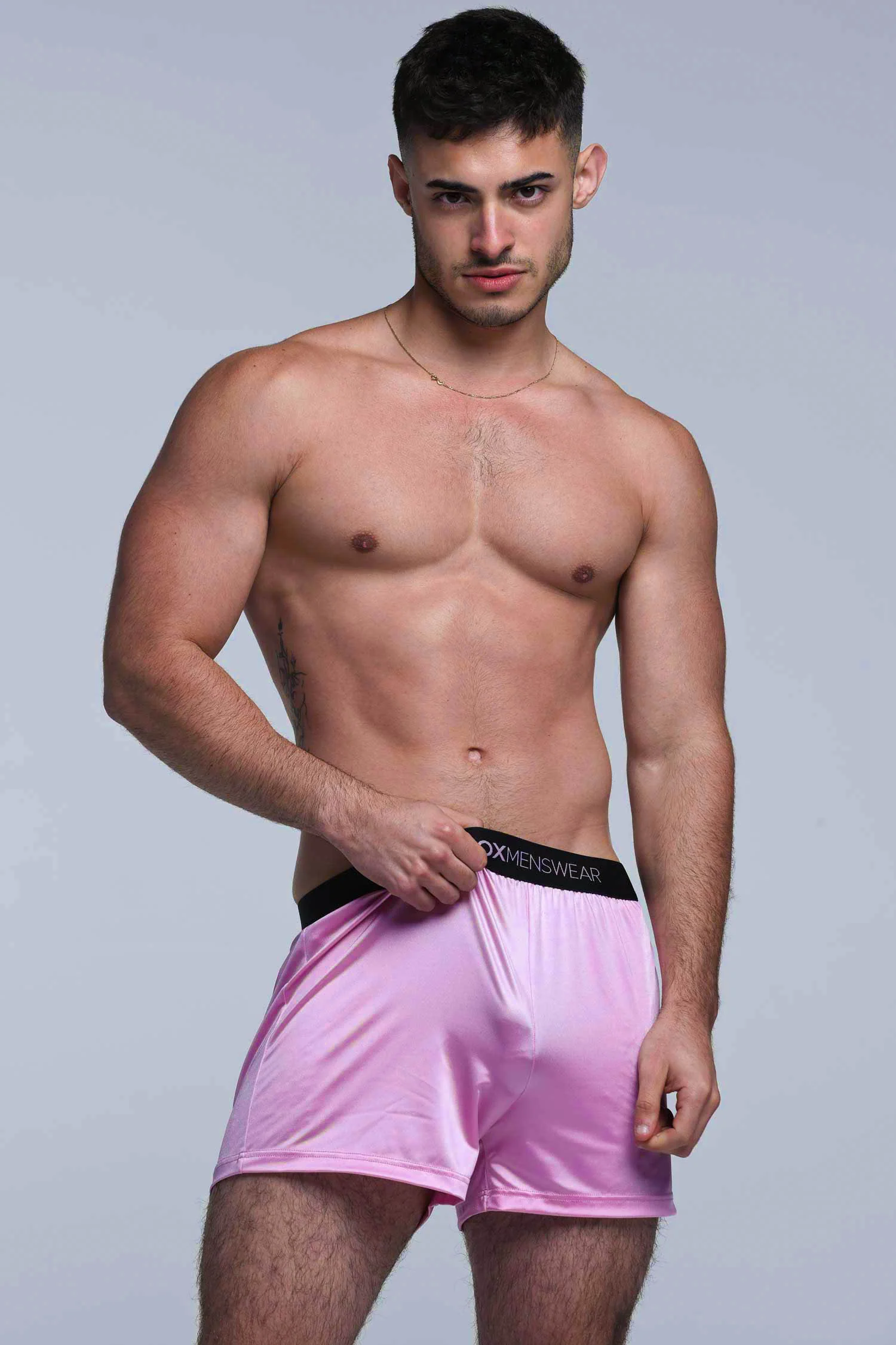 Satin Boxers - Pink Tease - Image 3