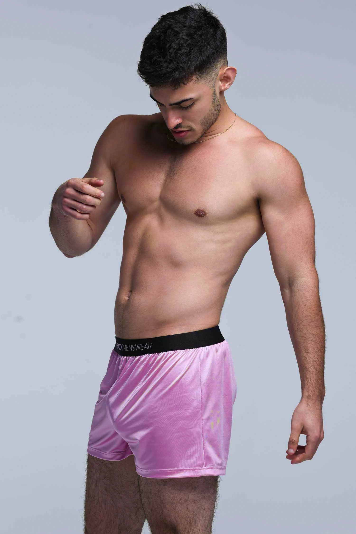 Satin Boxers - Pink Tease - Image 8