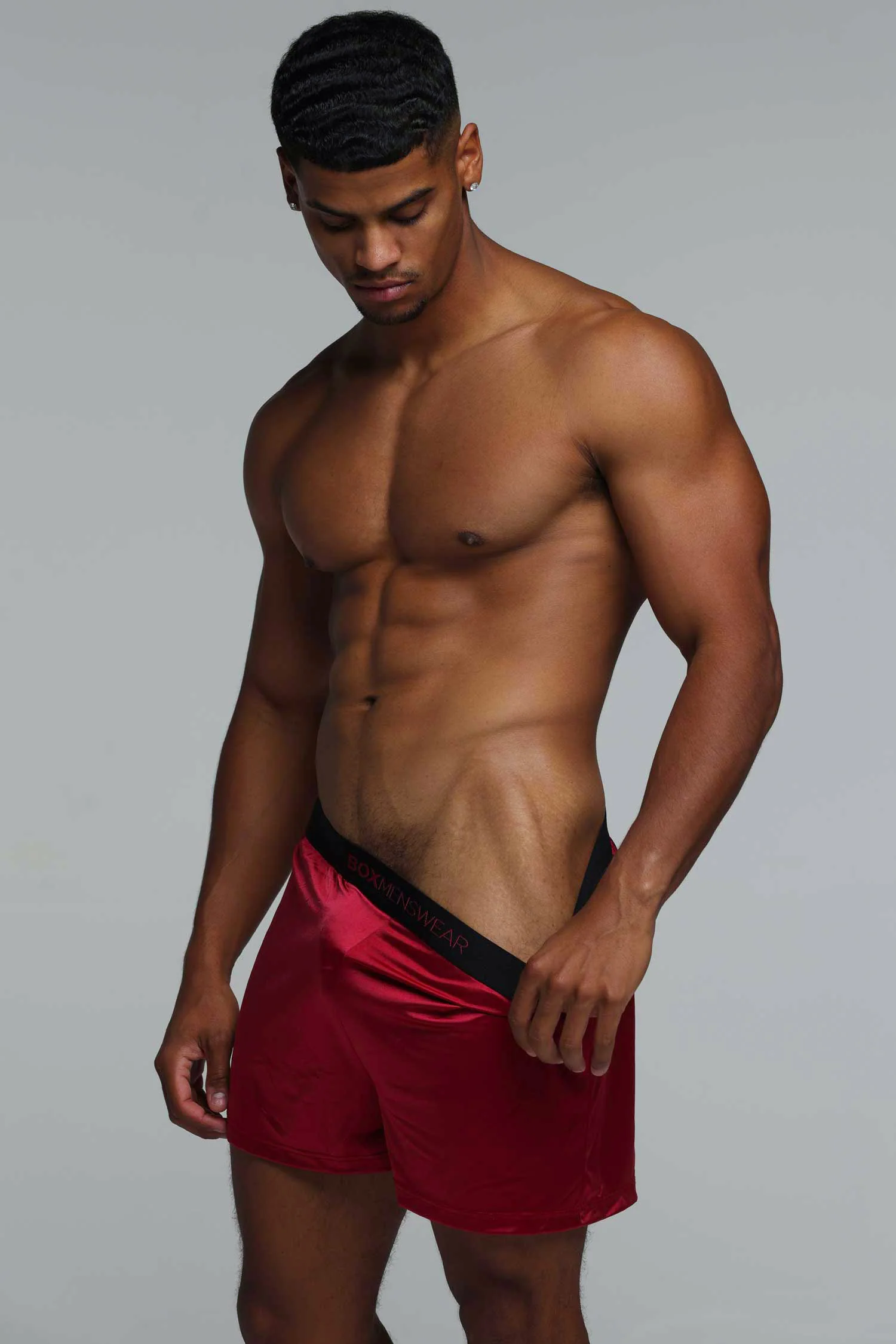 Satin Boxers - Rouge Desire - Image 5