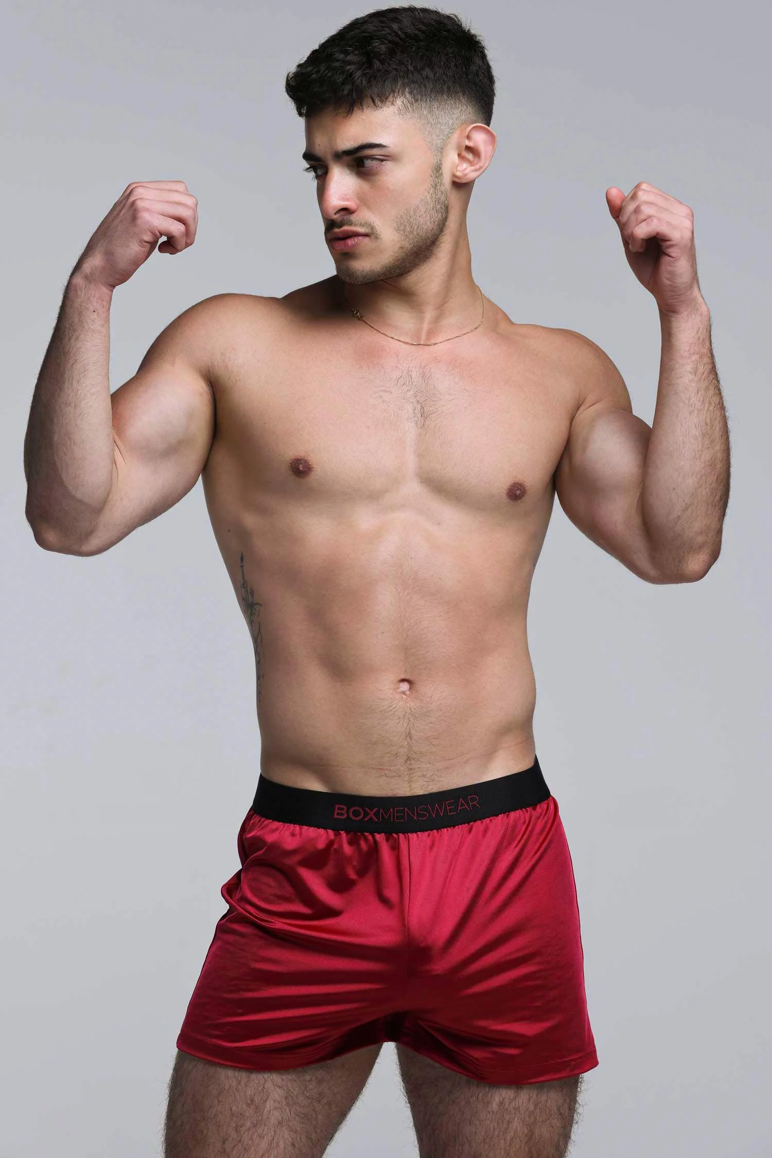 Satin Boxers - Rouge Desire - Image 8
