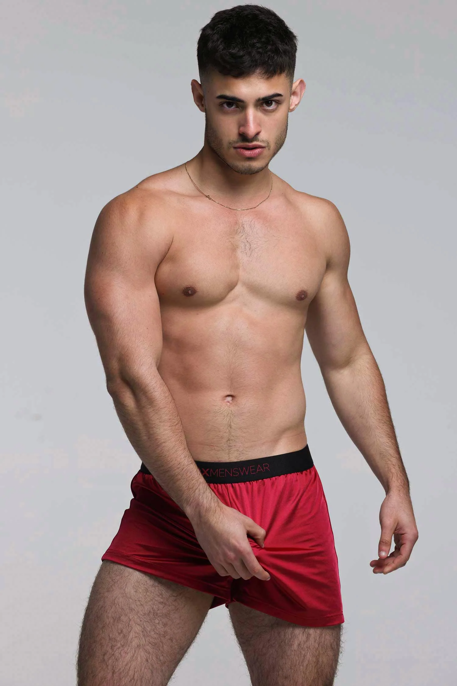 Satin Boxers - Rouge Desire - Image 9