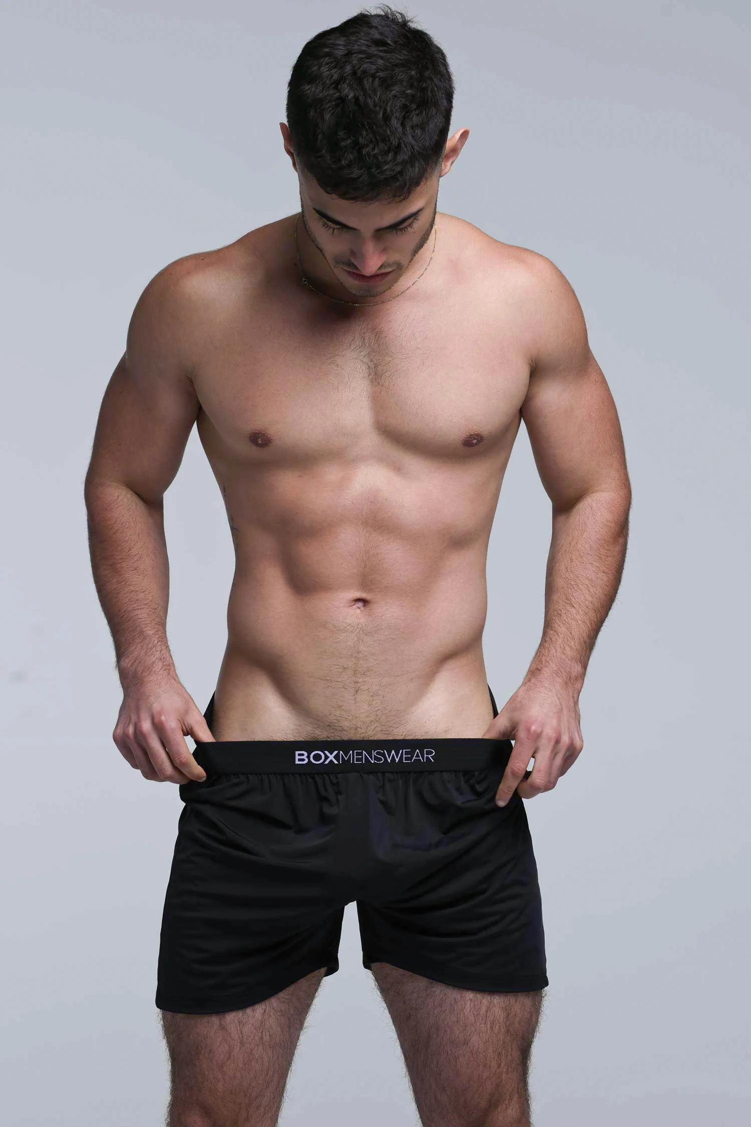 Silky Seamless Lounge Shorts - Black - Image 10
