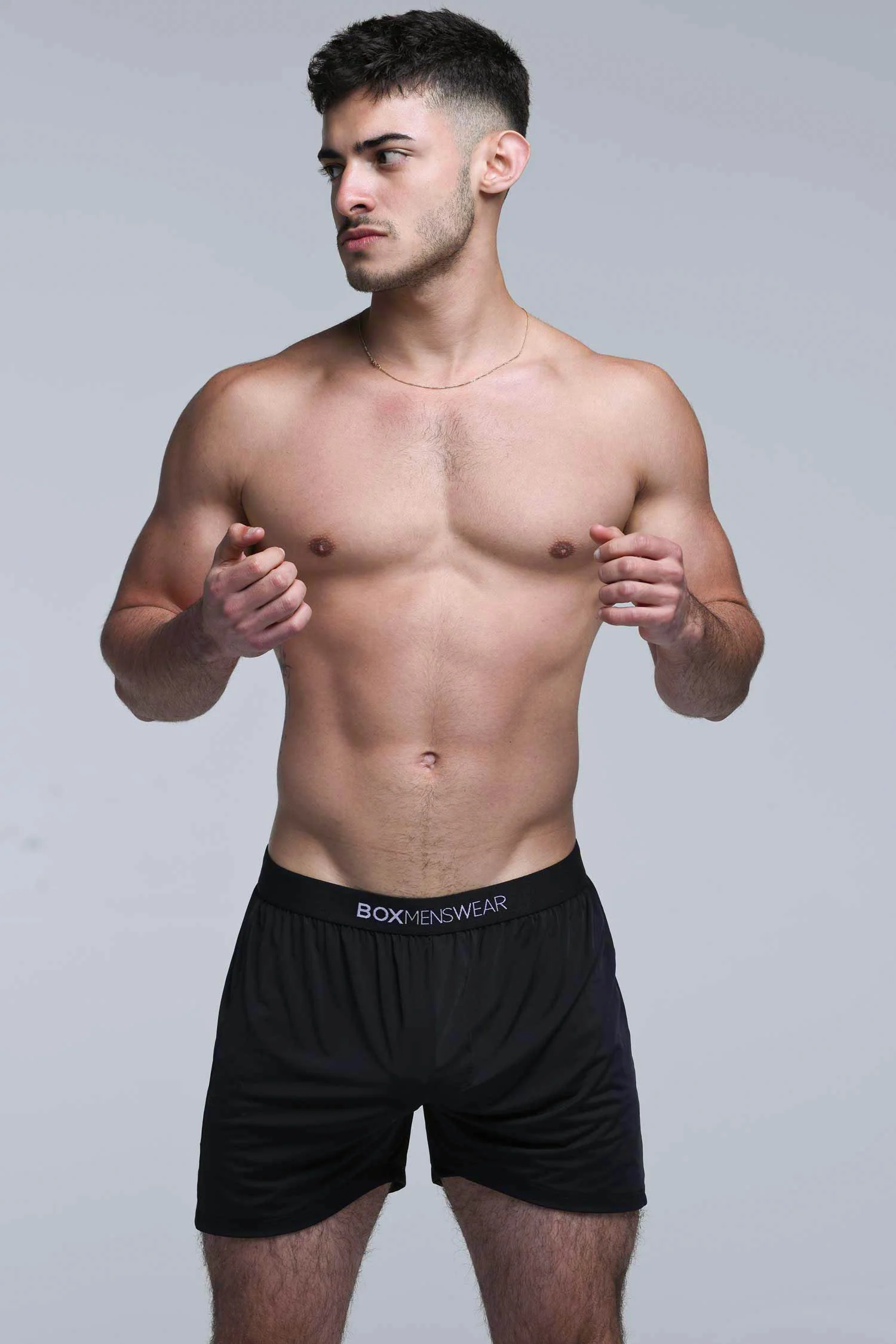 Silky Seamless Lounge Shorts - Black - Image 11