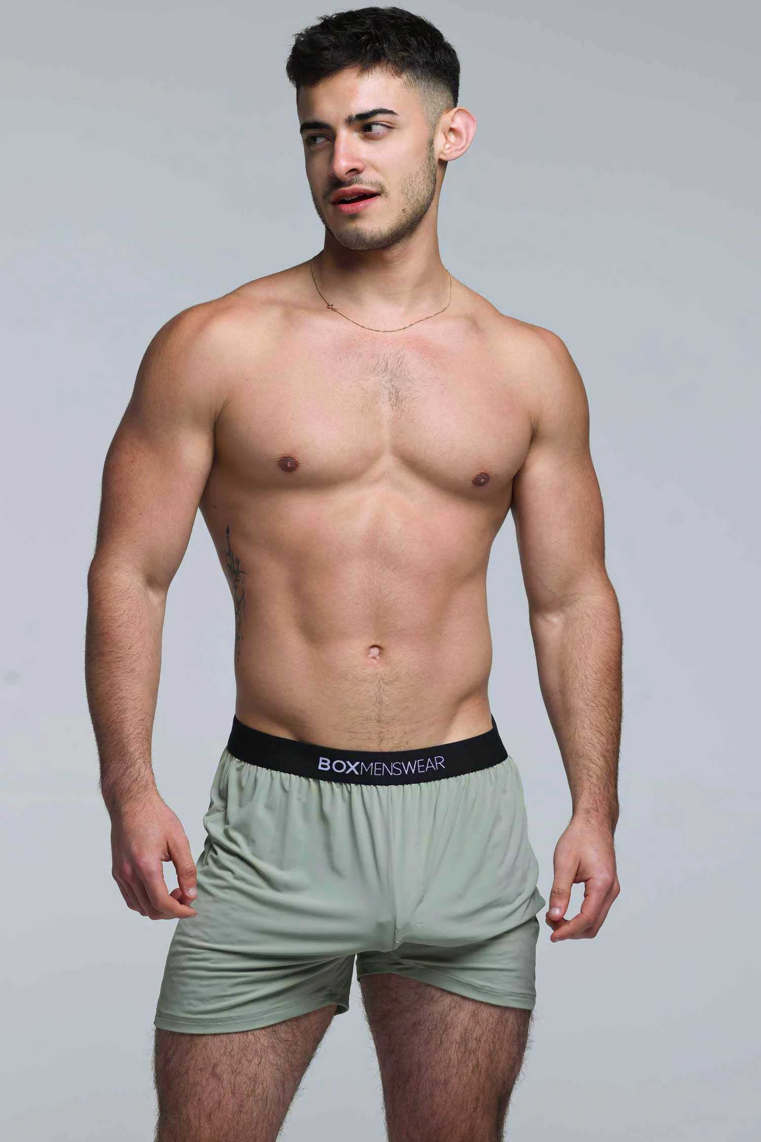 Silky Seamless Lounge Shorts - Sage - Image 5