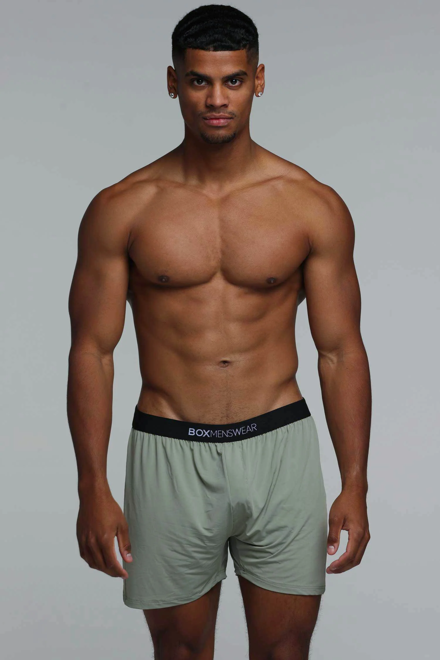 Silky Seamless Lounge Shorts - Sage - Image 7