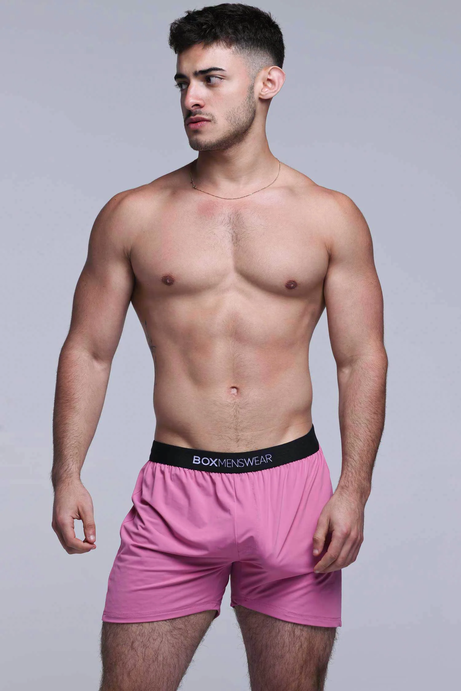 Silky Seamless Lounge Shorts - Sunset Pink - Image 5