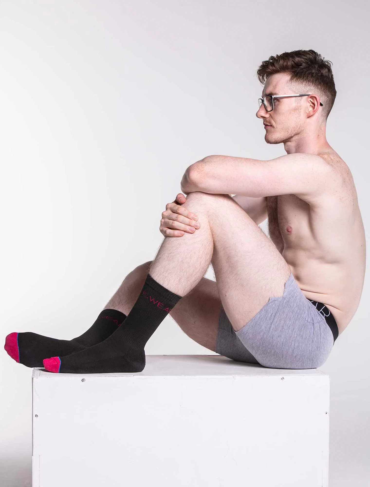 Statement Black - Lux Sports Socks - Image 2