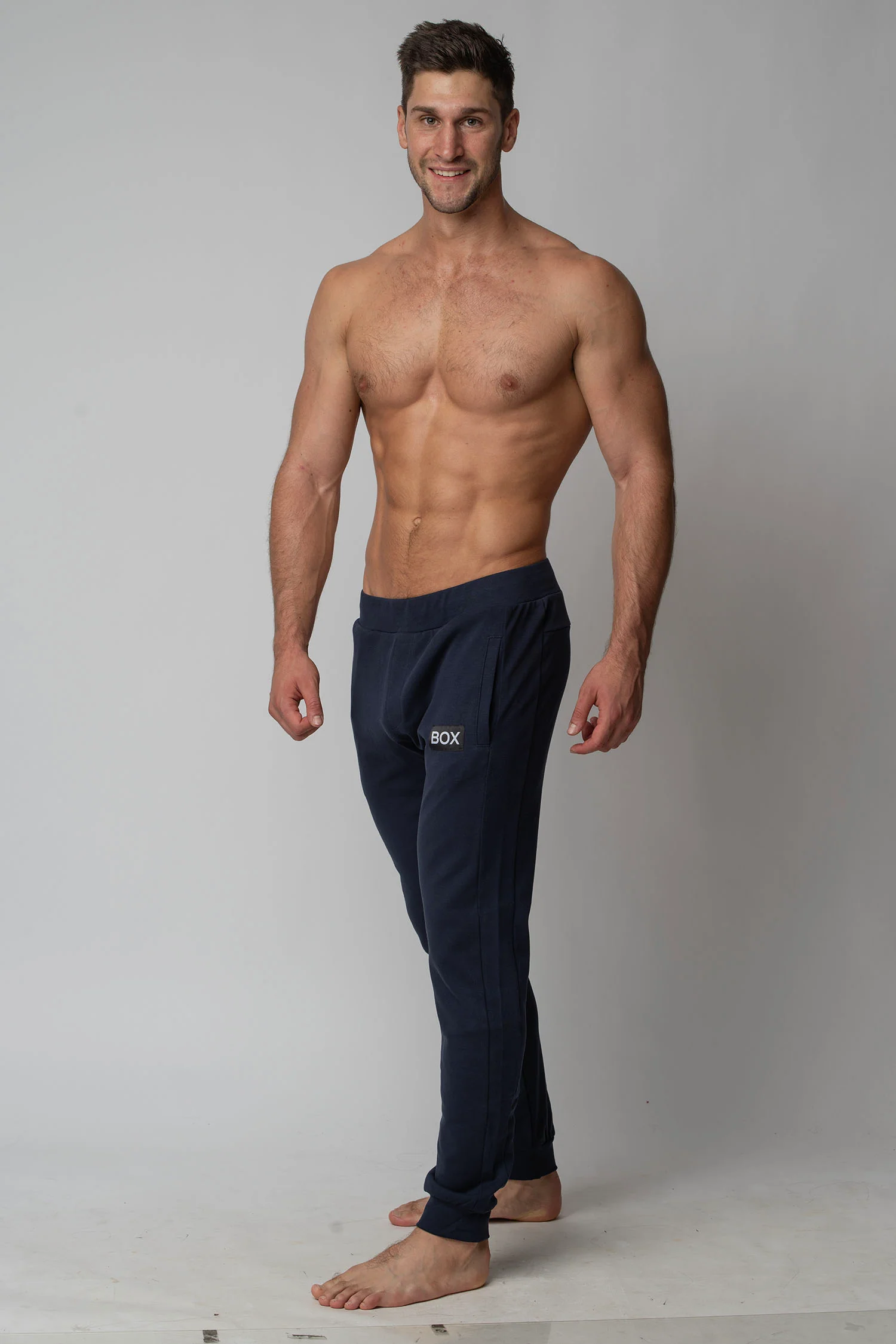 Super Soft Track Pants - Navy - Image 3