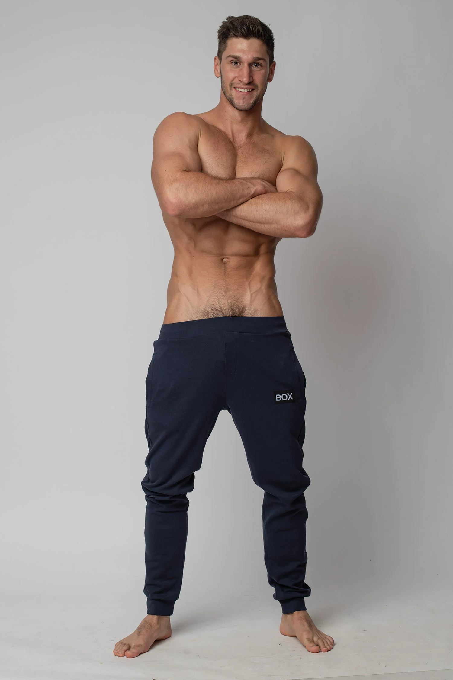 Super Soft Track Pants - Navy - Image 4