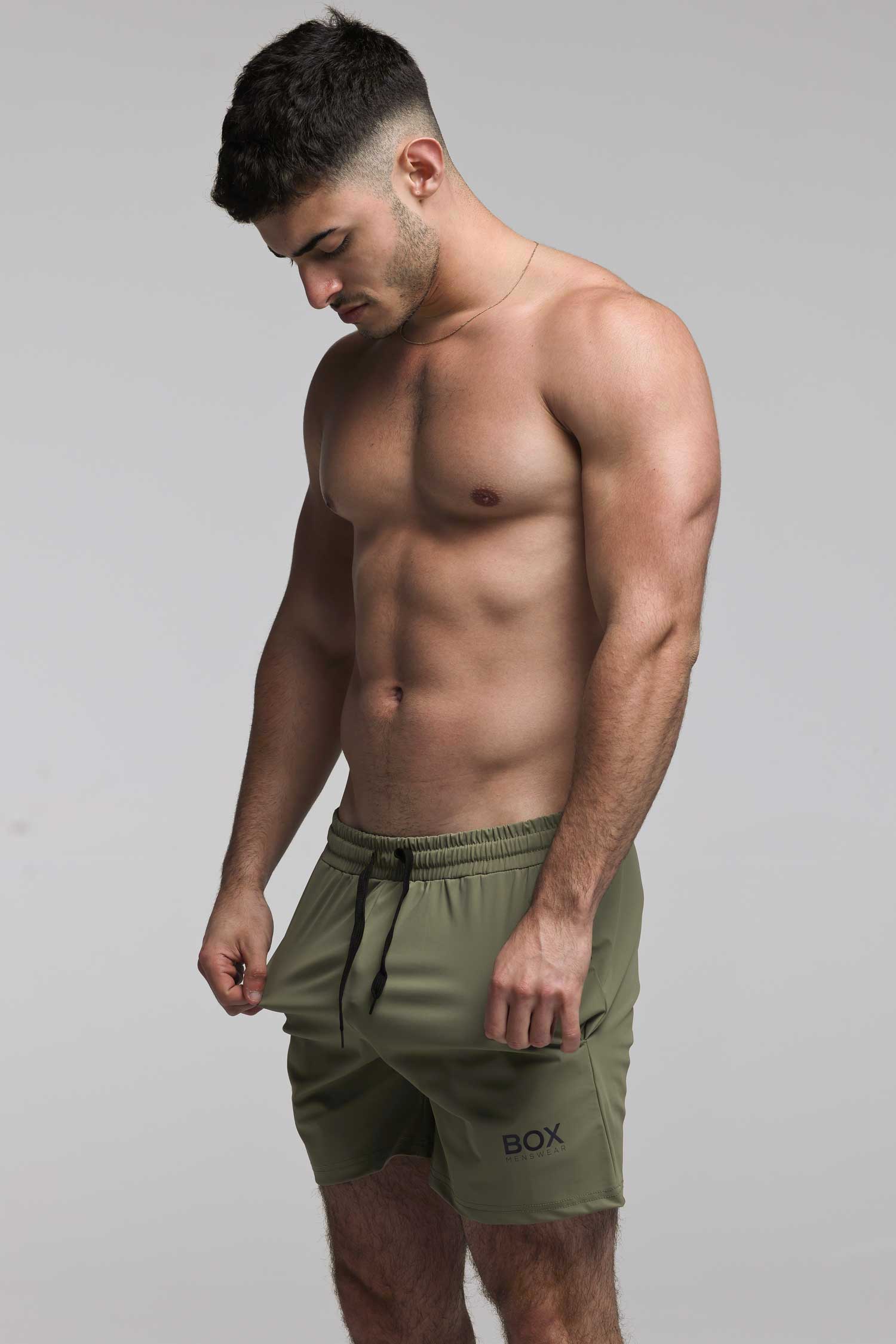 "The Fit" Sports Shorts - Combat Green - Image 9