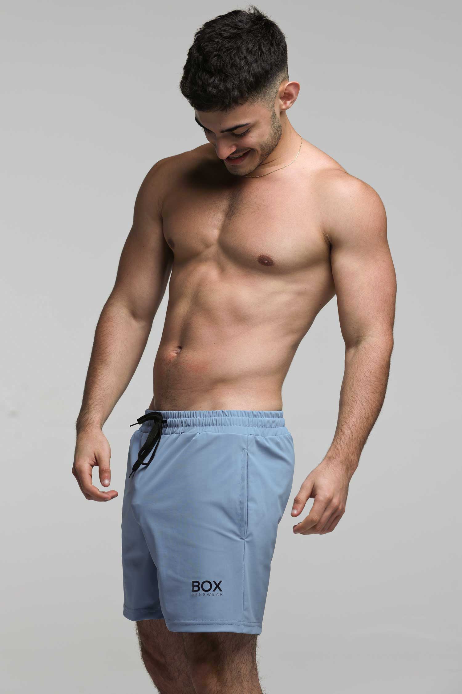 "The Fit" Sports Shorts - Air Force Blue - Image 2
