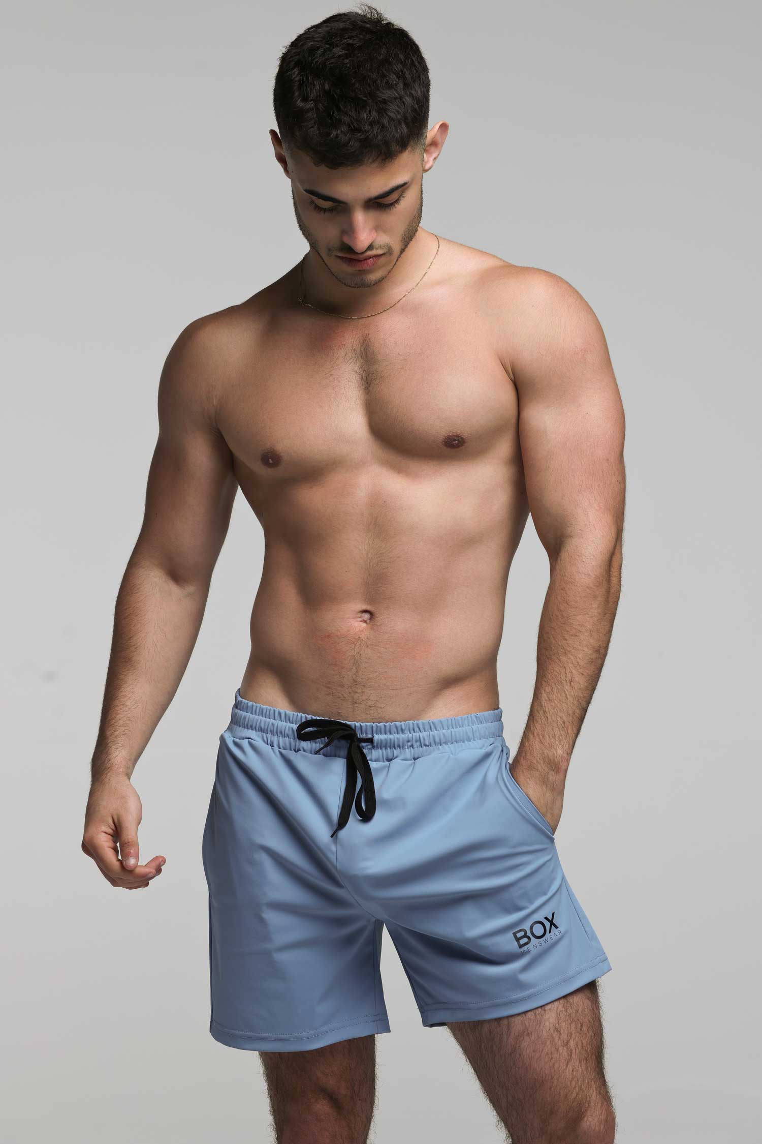 "The Fit" Sports Shorts - Air Force Blue - Image 6