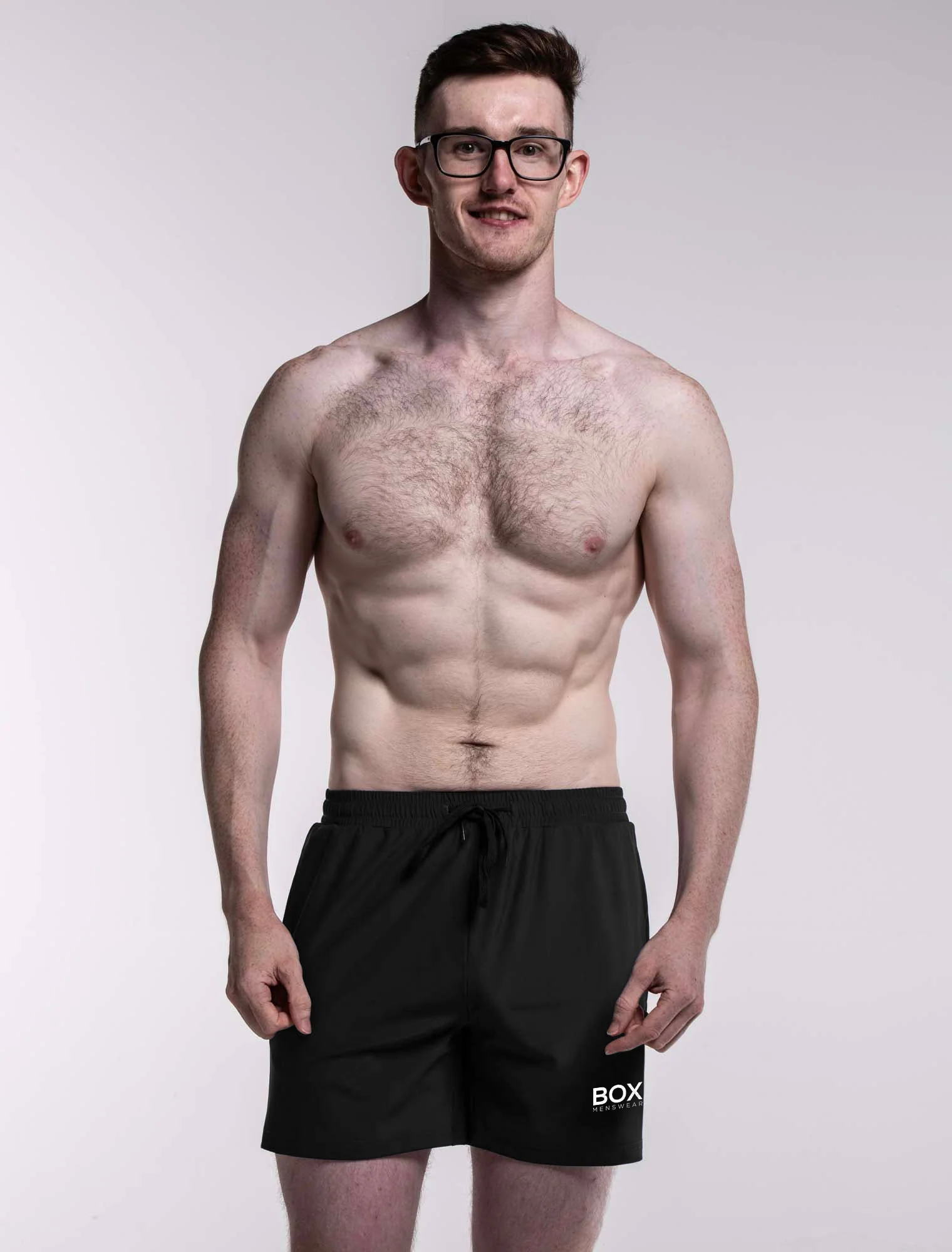 "The Fit" Sports Shorts - Jet Black - Image 6