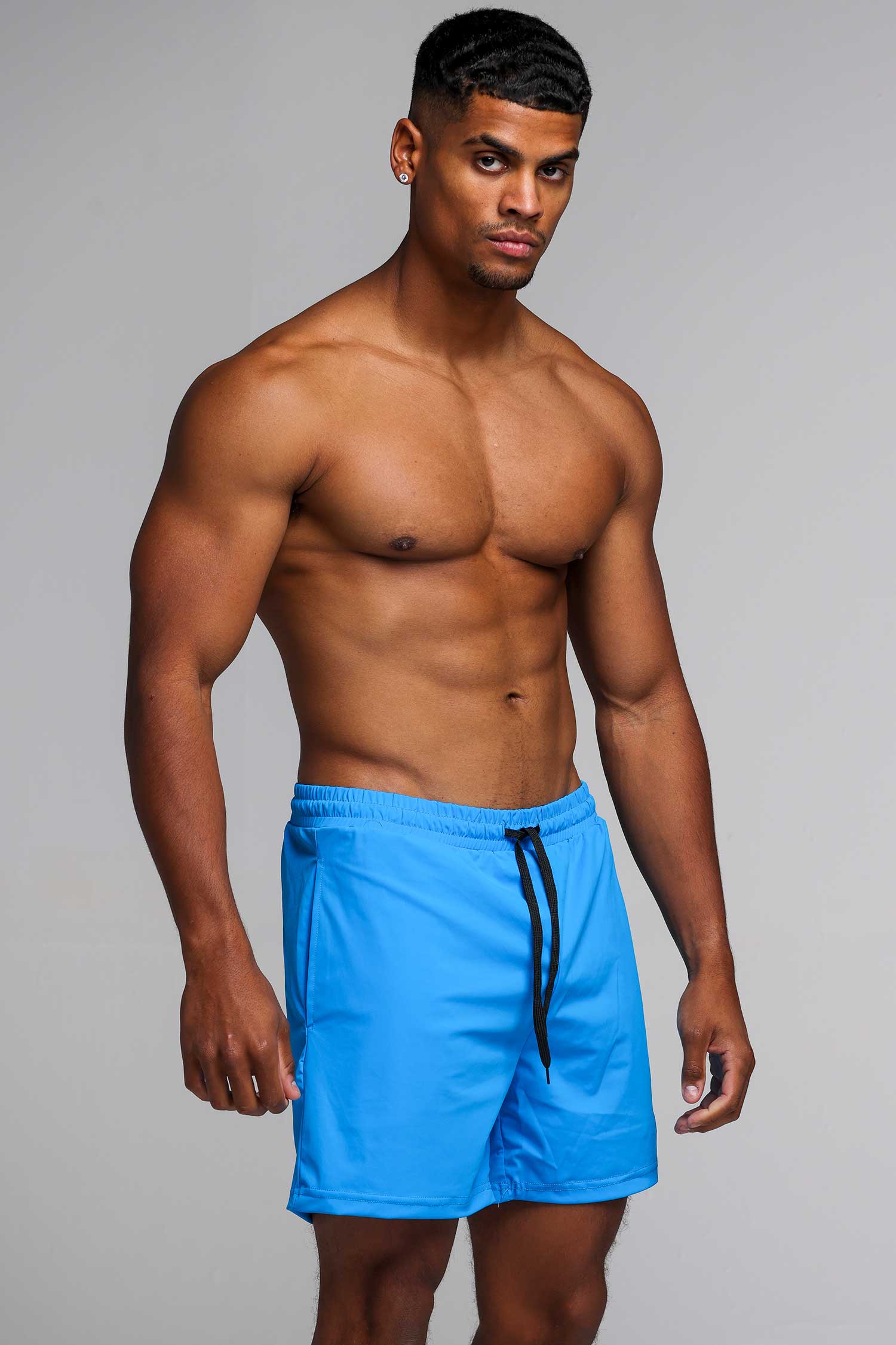 "The Fit" Sports Shorts - Motion Blue - Image 3